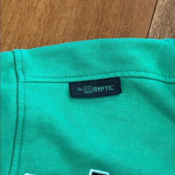 De Kryptic Space Jame Tune Squad Hoodie Green  Hoodie with Bling Blings size S - Picture 6 of 12